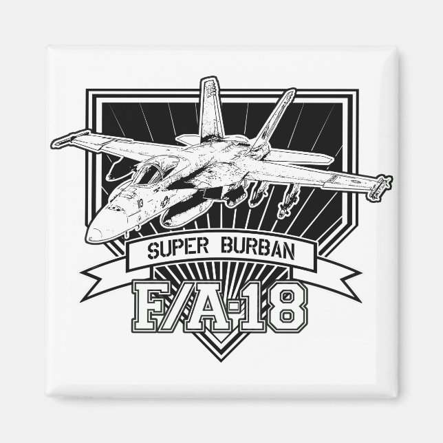 F18 Super BURBAN Magnet (Vorne)