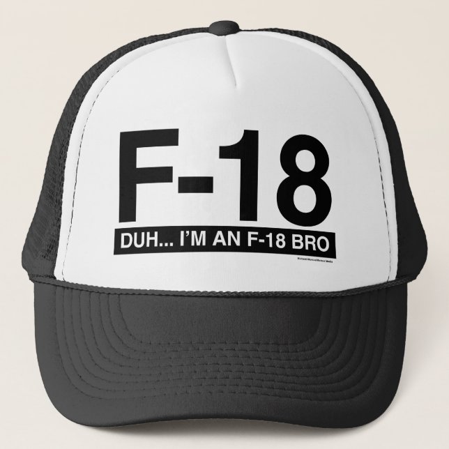 F18 TRUCKERKAPPE (Vorderseite)
