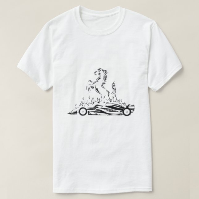 F1 Auto T-Shirt (Design vorne)