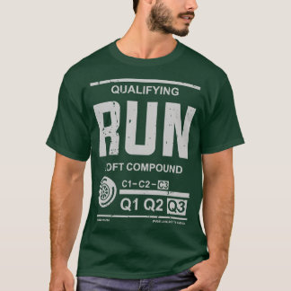 F1 Qualifizieren Führen Sie Q3 Design aus T-Shirt