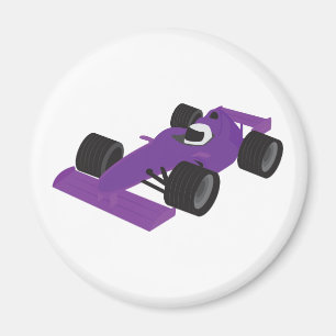 F1-Rennwagen Magnet