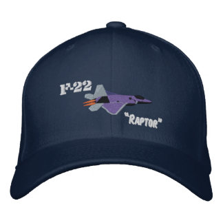 F22 Raptor Bestickte Kappe
