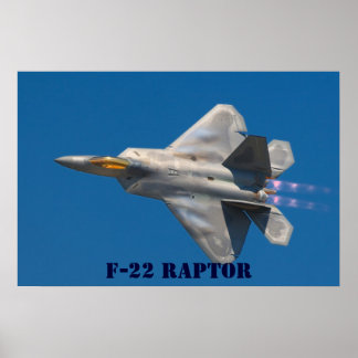 F22 RAPTOR POSTER