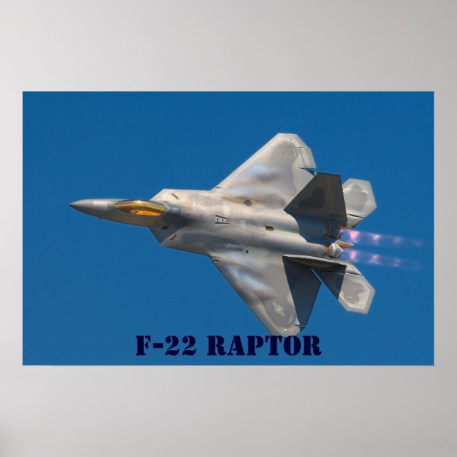 F22 RAPTOR POSTER (Vorne)
