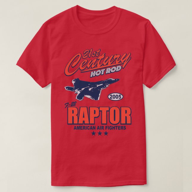 F22 RaptorTShirt T-Shirt (Design vorne)