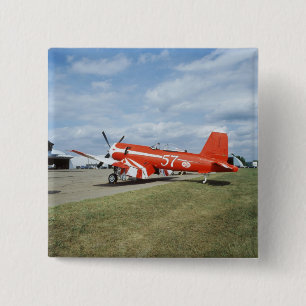 F2G-1D Superseeräuberflugzeug an der Flugschau Button