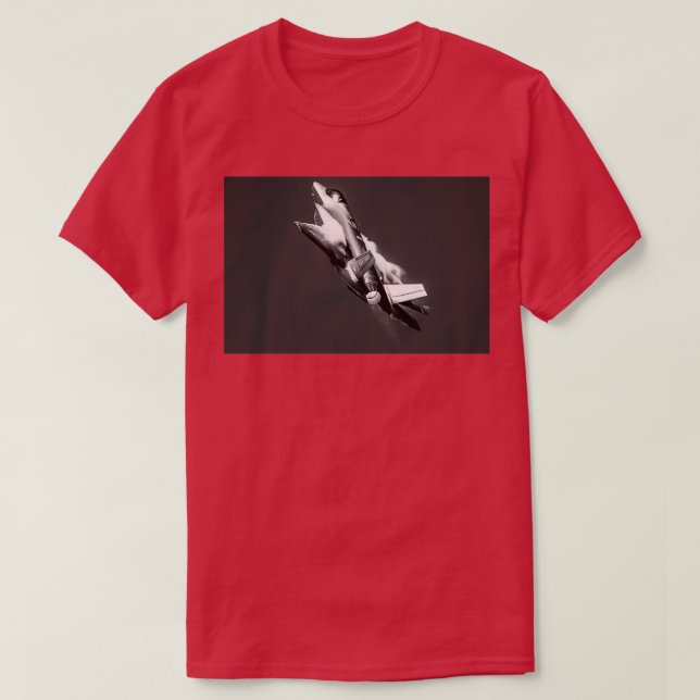F35 Blitze ii beim Start T-Shirt (Design vorne)