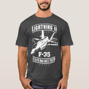 F35 Blitze II USAF Stealth Multirole Fighter Je T-Shirt