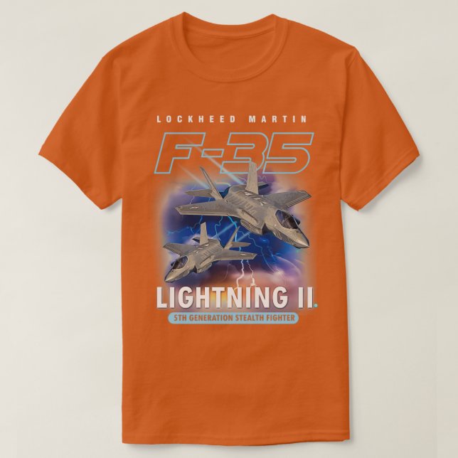 F35-Blitzgerät II  T-Shirt (Design vorne)