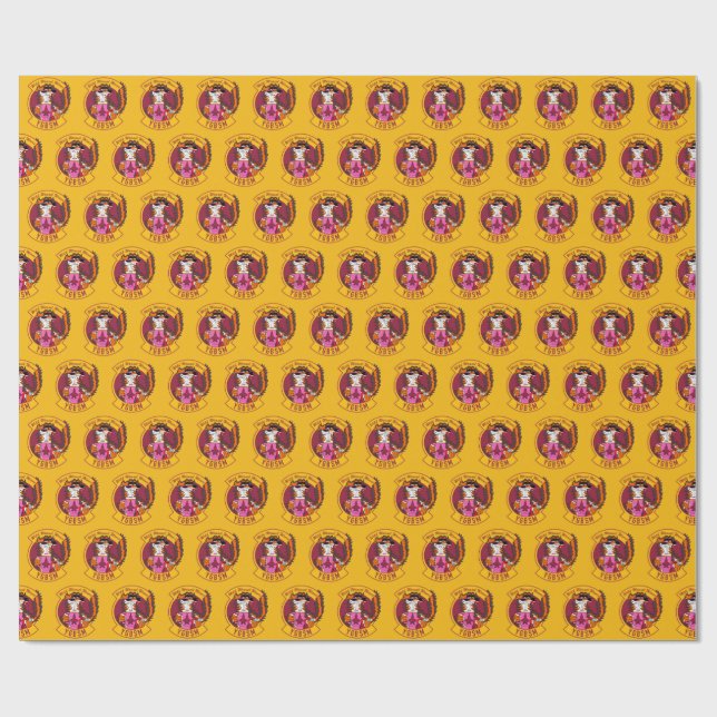 F35 Wild Weasel Wives Wrapping Paper Geschenkpapier (Flach)