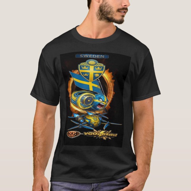 F3-Schweden T-Shirt (Vorderseite)