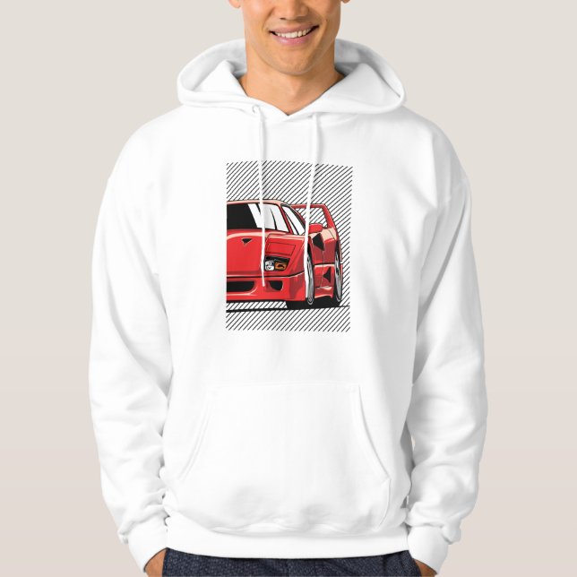 F40 Racing Hoodie (Vorderseite)