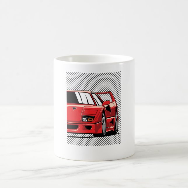 F40 Racing Kaffeetasse (Mittel)