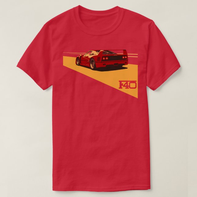 f40 T-Shirt (Design vorne)