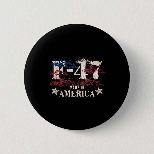 F47 Fighter Jet F-47 Luftfahrzeuge Button (Vorderseite)