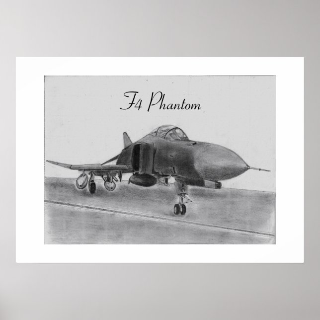 F4 Phantom-Druck Poster (Vorne)