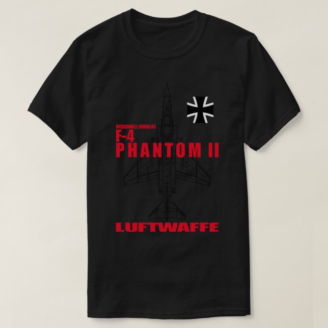 F4 Phantom II Luftwaffe T-Shirt (Design vorne)