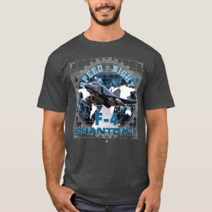 F4 Phantom Jet Vintage Maschine Veteran Pilot T-Shirt