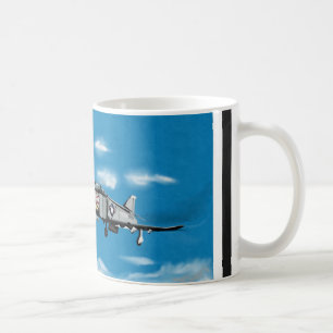 F4 Phantom Navy Jet Fighter Tasse