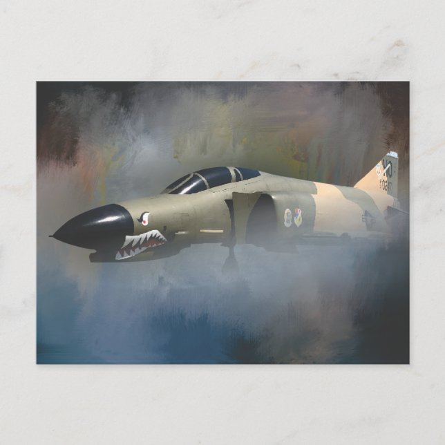 F4 Phantom-Postkarte 2 Postkarte (Vorderseite)