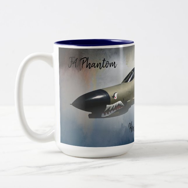 F4 PhantomTasse v2 Zweifarbige Tasse (Links)