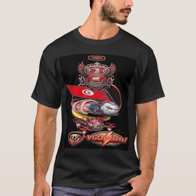 F4-Tunesien T-Shirt (Vorderseite)