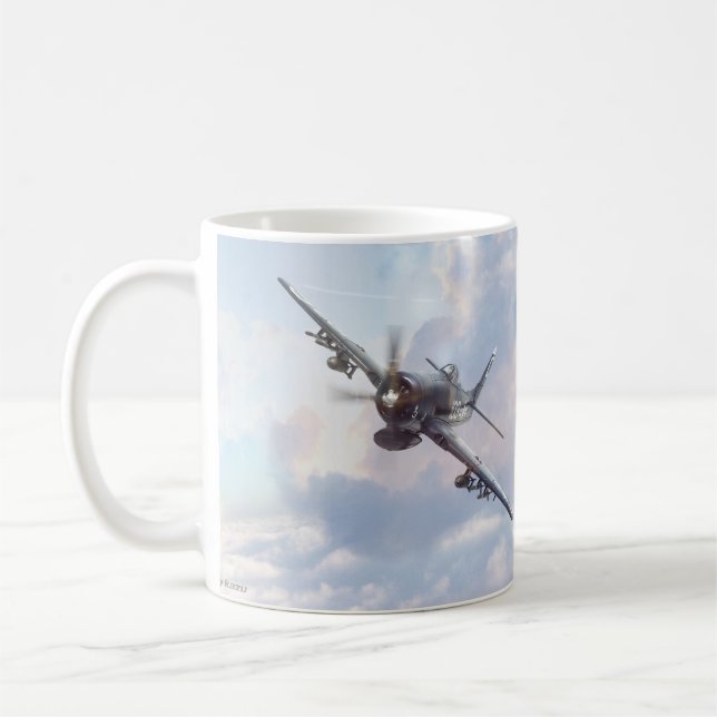 F4Uコルセア＆ F8Fベアキャット KAFFEETASSE (Links)