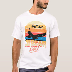 F4U Corsair - Bent-Wing Beauty / Pilot Geschenke / T-Shirt