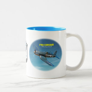 F4U Seeräuber Zweifarbige Tasse