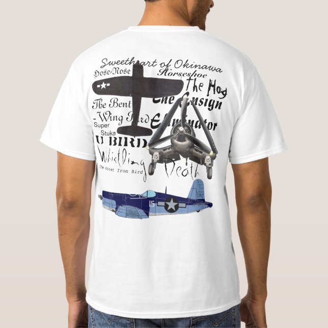 f4u warkites T - Shirt- T-Shirt (Rückseite)