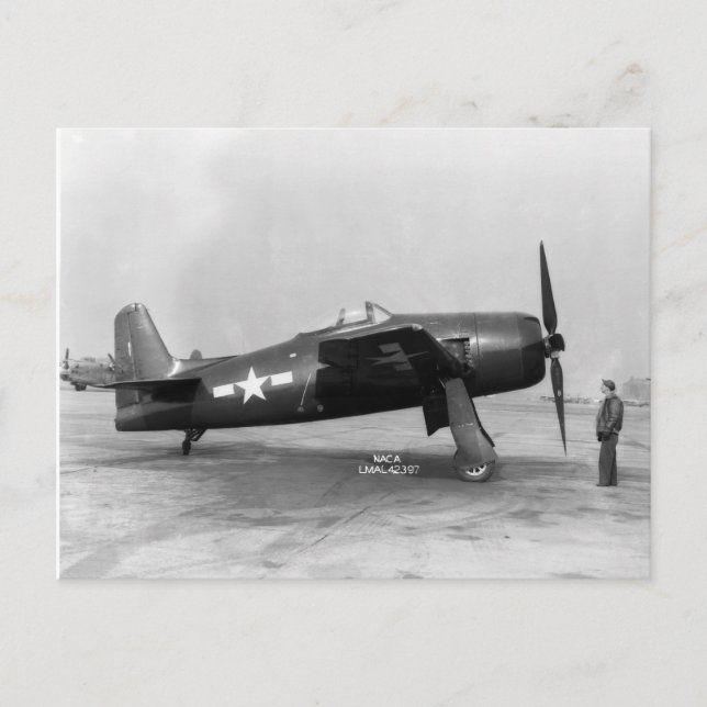 F8F Bearcat Postkarte (Vorderseite)
