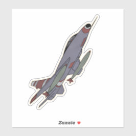 F-100 Super-Säbel, Kampfflugzeug Aufkleber