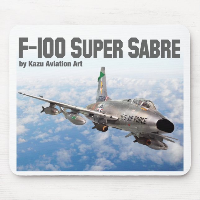 F-100 Super Saber Mousepad (Vorne)
