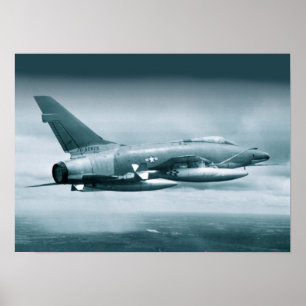 F-100 Super Saber Poster