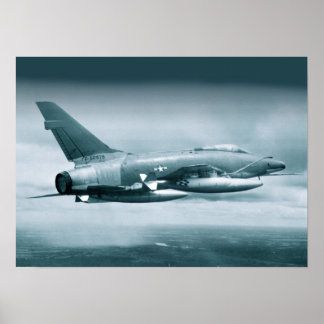 F-100 Super Saber Poster