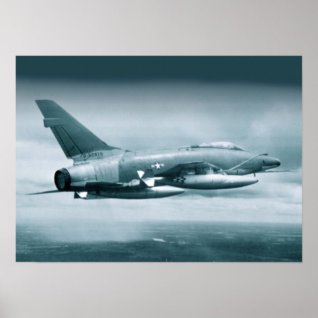 F-100 Super Saber Poster (Vorne)