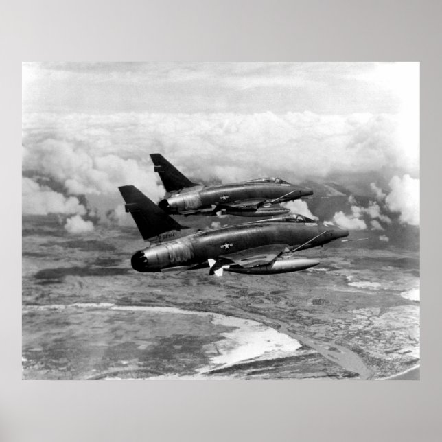 F-100 Supersabre Poster (Vorne)