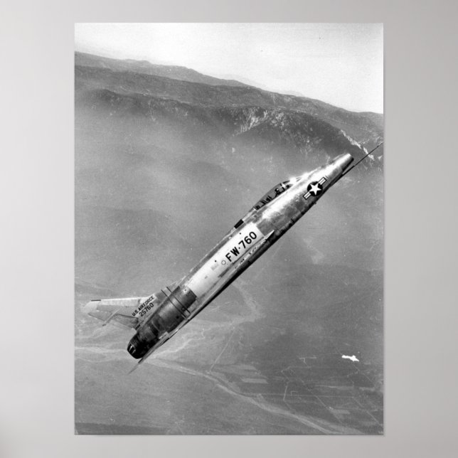 F-100 Supersabre Poster (Vorne)