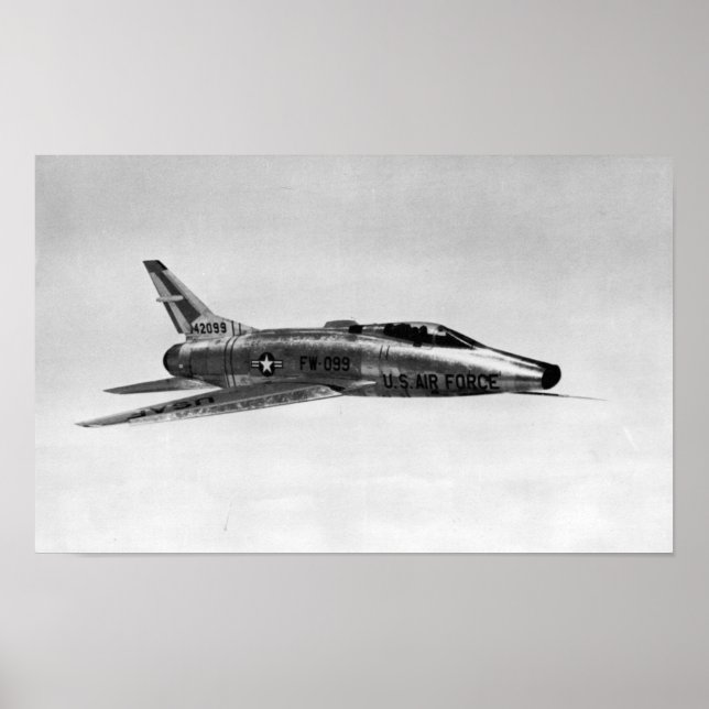 F-100 Supersabre Poster (Vorne)