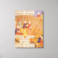 F.103v Open-Air-Fest, aus einem Gedichtbuch, 1554