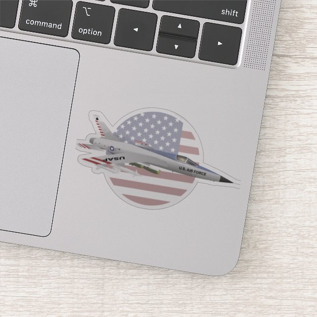 F-105 ThunderChief Military Airplane Aufkleber (Detail)