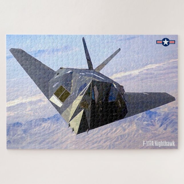 F-117 NIGHTHAWK (20x30 INCH) Puzzle (Horizontal)