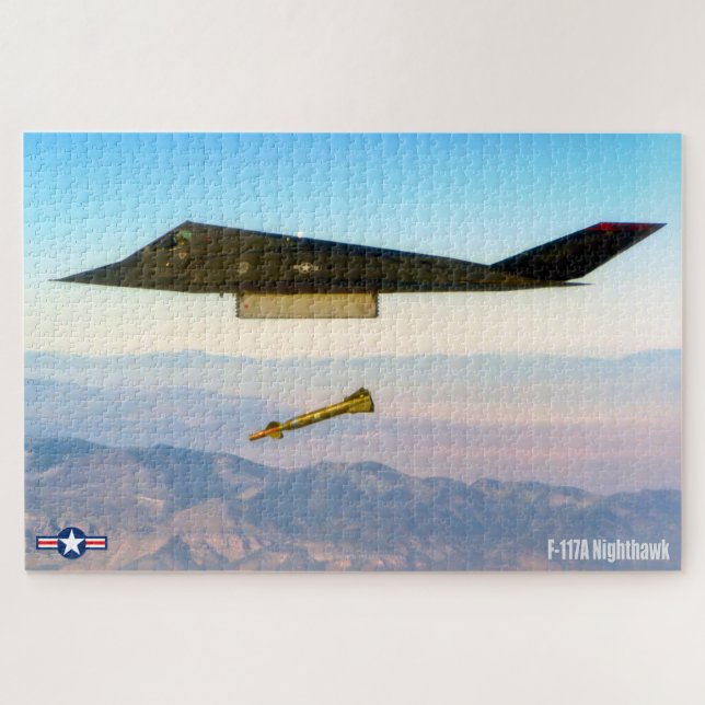 F-117 NIGHTHAWK (20x30 INCH) Puzzle (Horizontal)