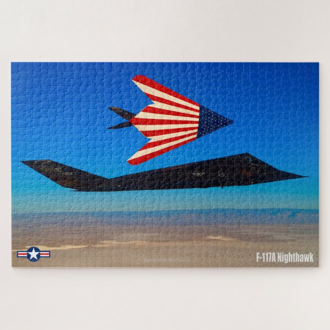 F-117 NIGHTHAWK (20x30 INCH) Puzzle (Horizontal)