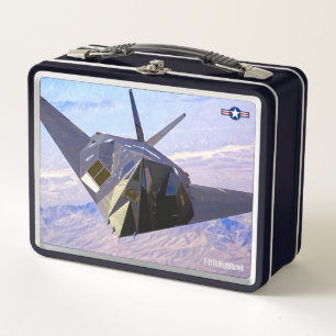 F-117 NIGHTHAWK METALL BROTDOSE