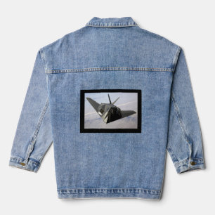 F-117 Nighthawk Stealth Bomber Jeansjacke