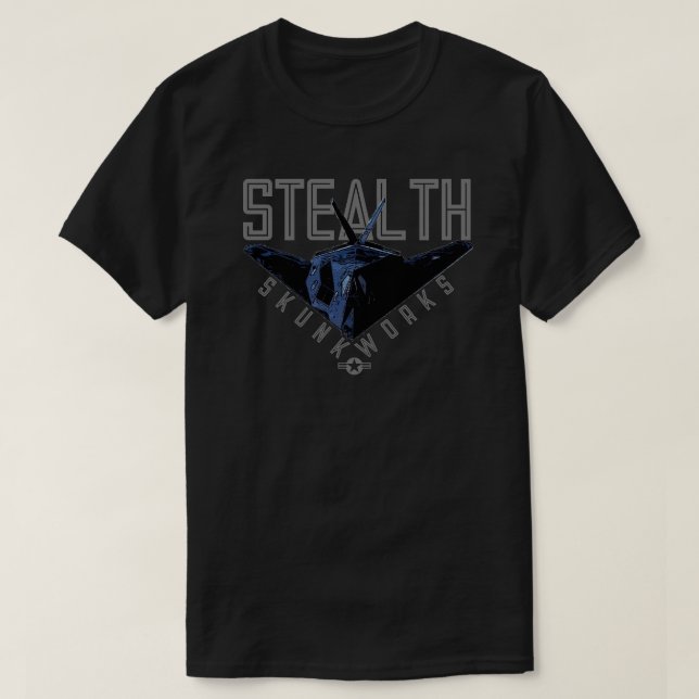 F-117 STEALTH BOMBER T-Shirt (Design vorne)