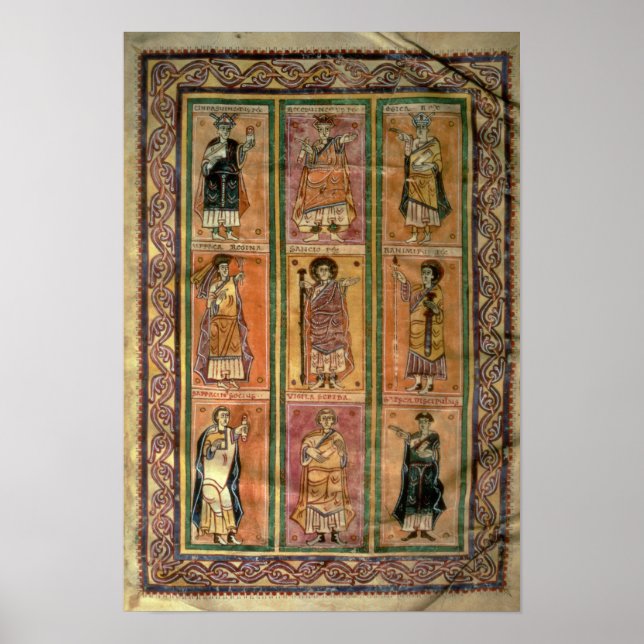 F.142 Saracens, vom Codex des Rates von Abelda Poster (Vorne)