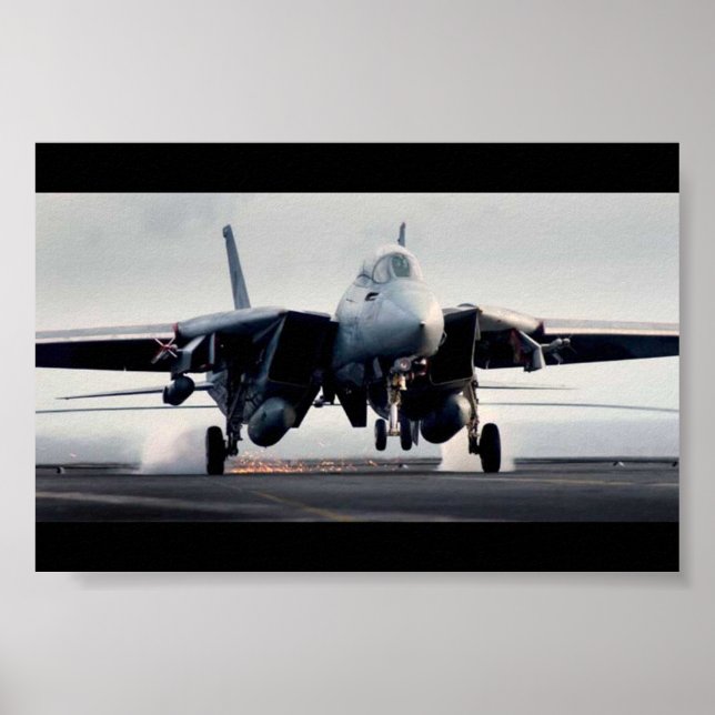 F-14 Landind Poster (Vorne)