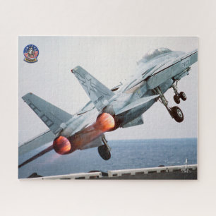 F-14 TOMCAT "AFTERBURNER" (16 x 20 Zoll) Puzzle